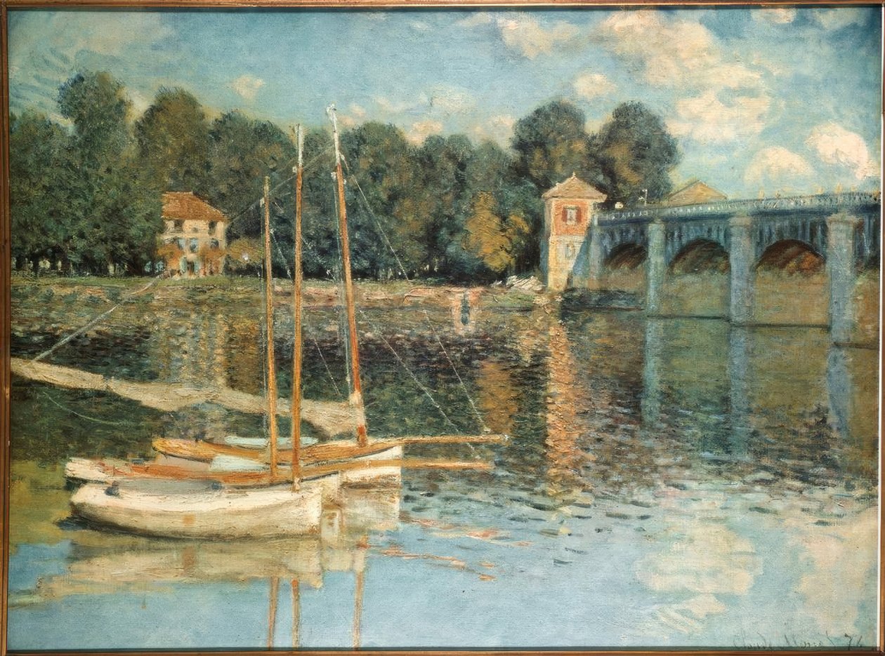 Argenteuilbron av Claude Monet