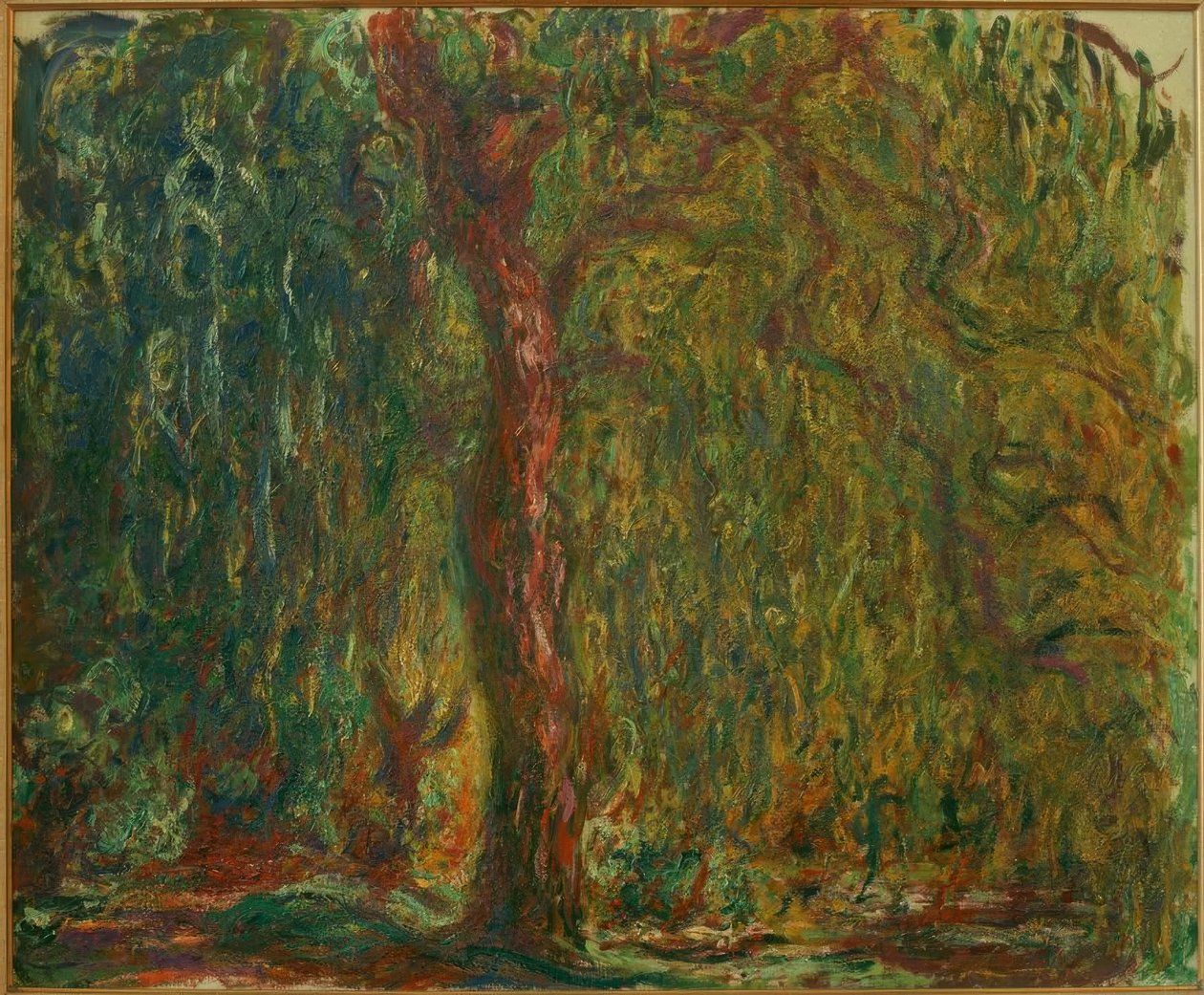 Le Saule pleureur (Den gråtande pilen) av Claude Monet