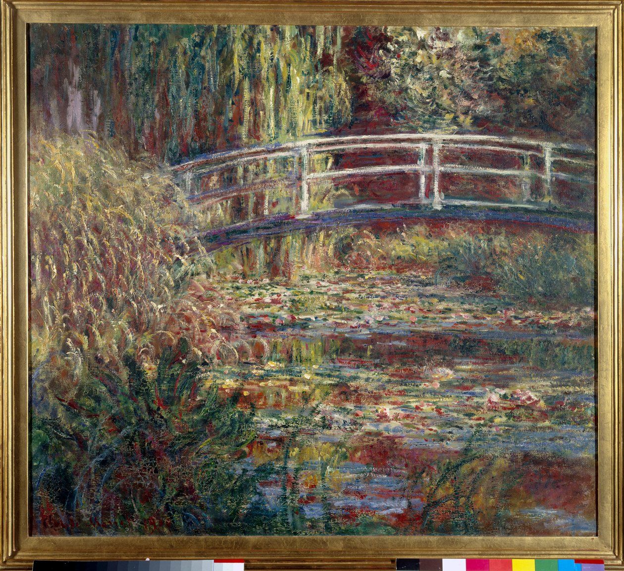 Le bassin aux nympheas, harmonie rose Målning av Claude Monet (1840-1926) 1900 Sön. 0,89 x 1,00 m Paris, musee d