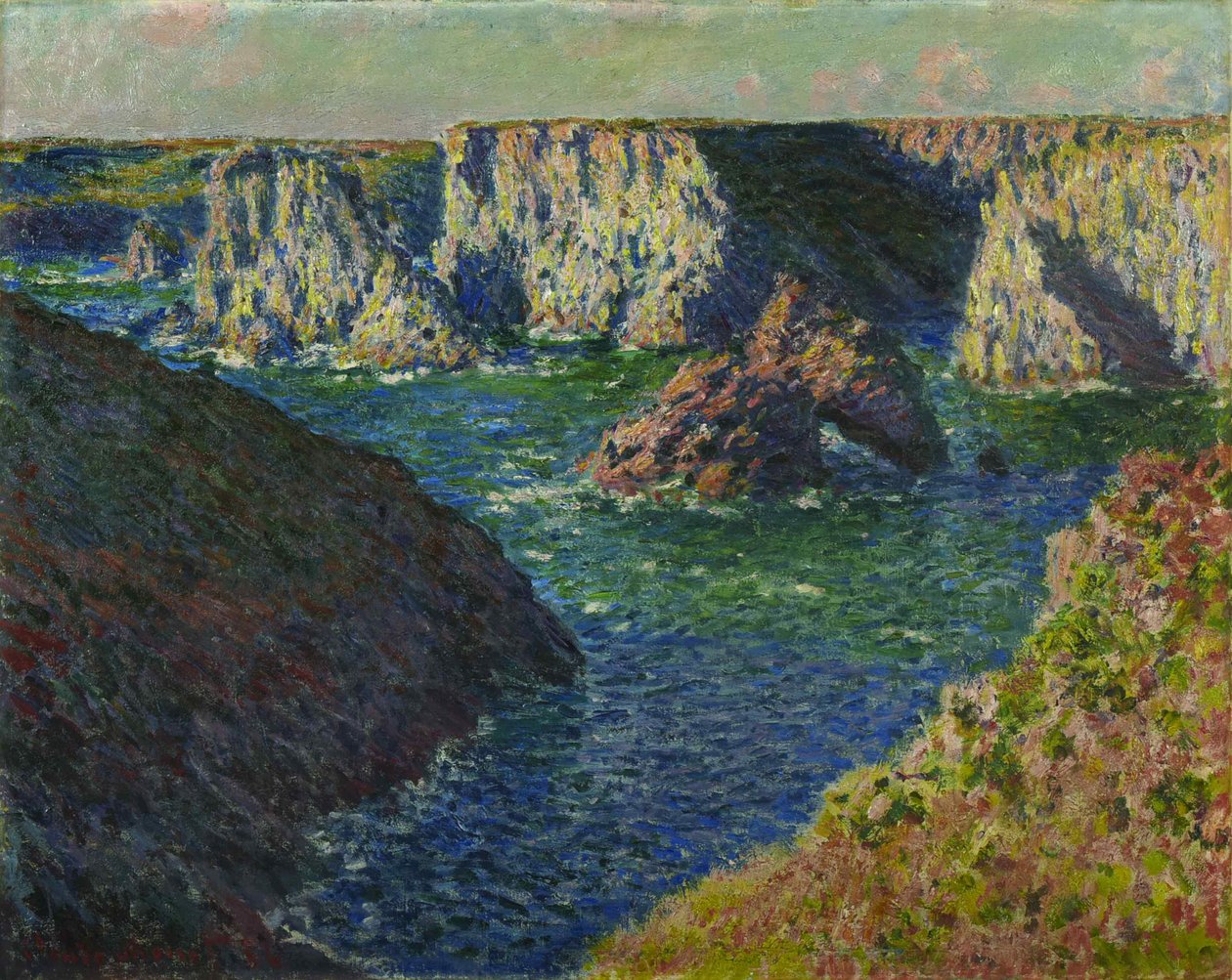 The Rocks of Belle-Ile The Rocks in Belle-Ile, 1886. av Claude Monet