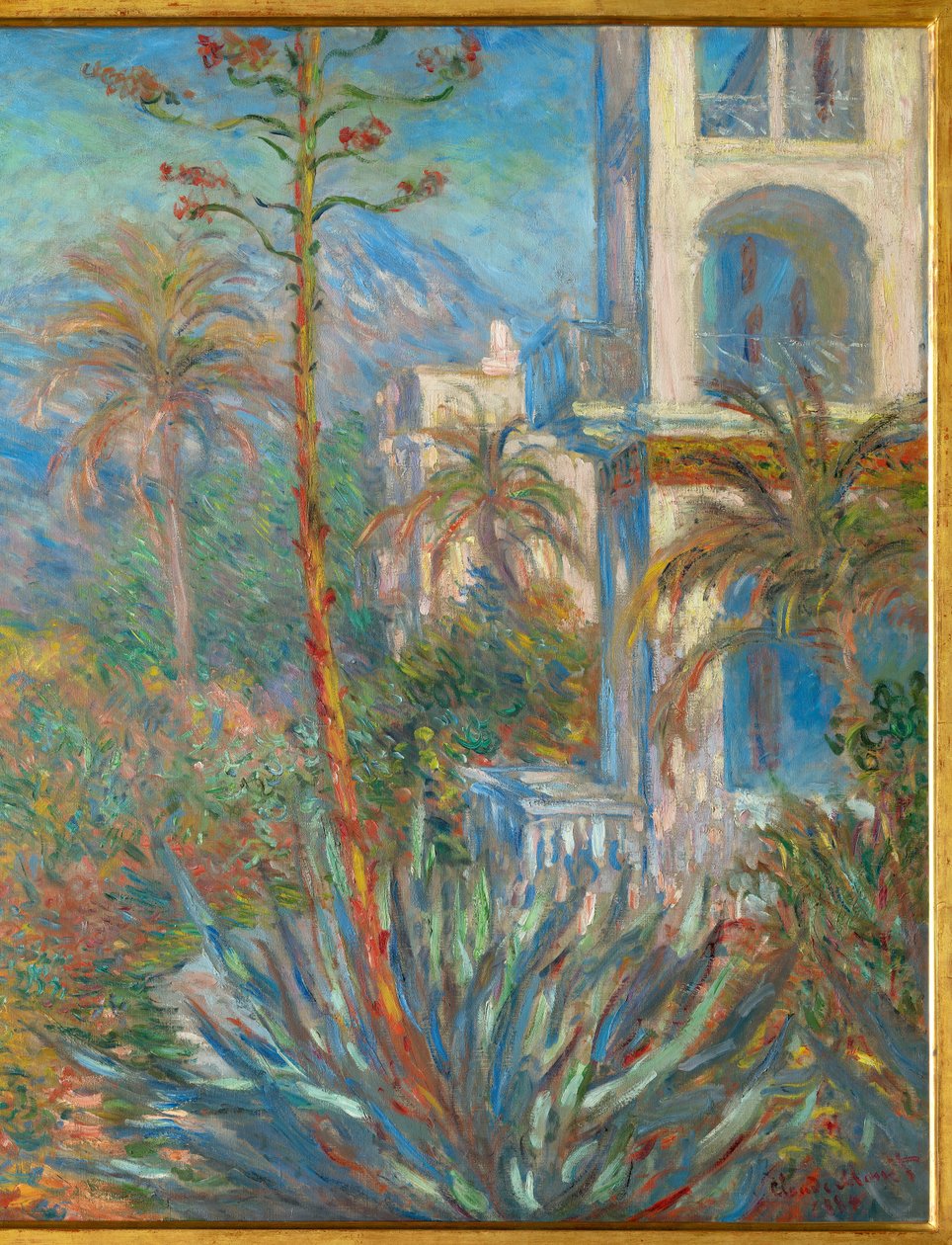Les villas a Bordighera,1884 (olja på duk) av Claude Monet