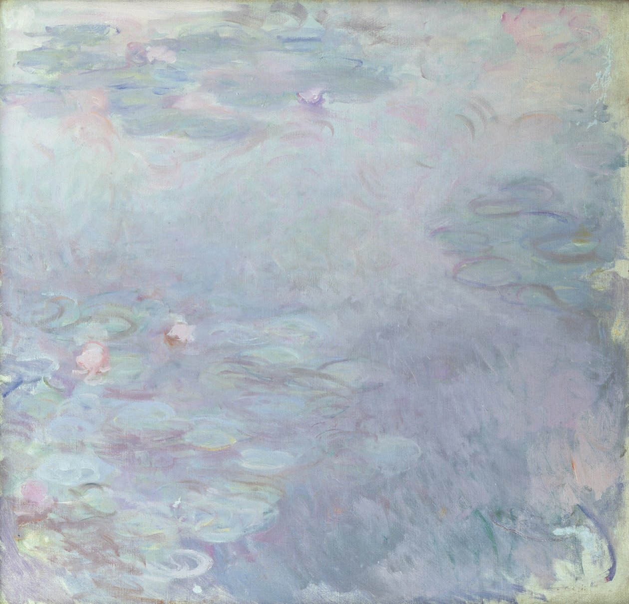 Ljusfärgade nymfeor av Claude Monet