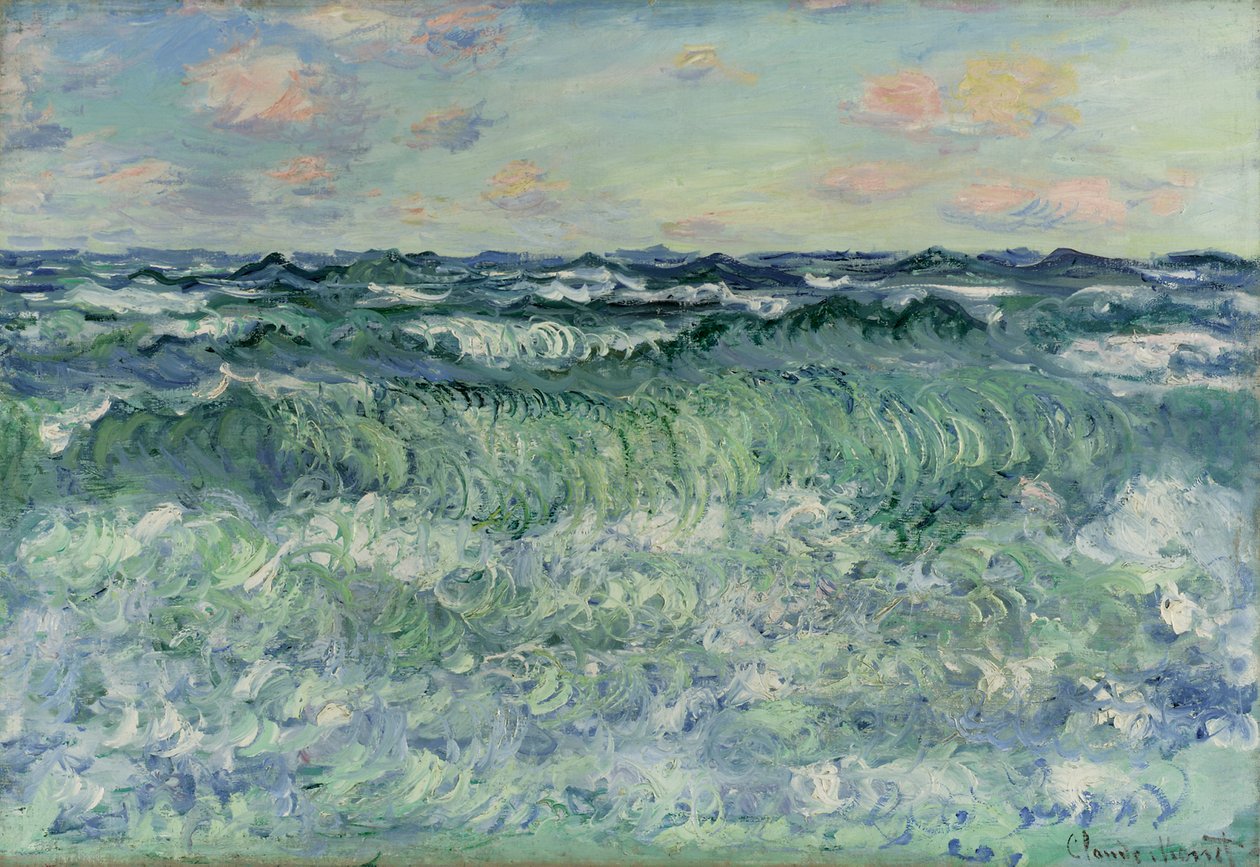 Marin (havsstudie) av Claude Monet