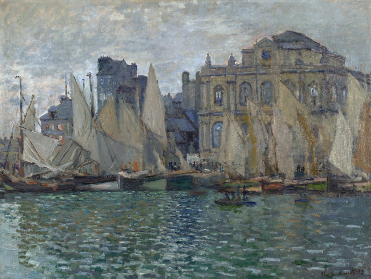 Monet, Claude (1840-1926) Museet i Le Havre Olja på duk 1873 National Gallery, London 75x100 av Claude Monet