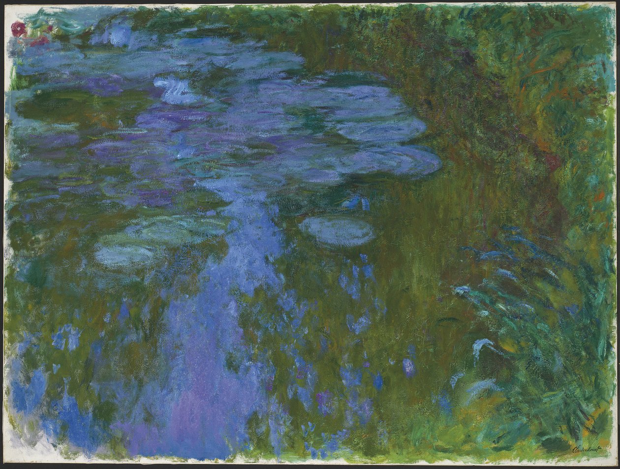 Näckrosor, ca. 1914-1917 av Claude Monet