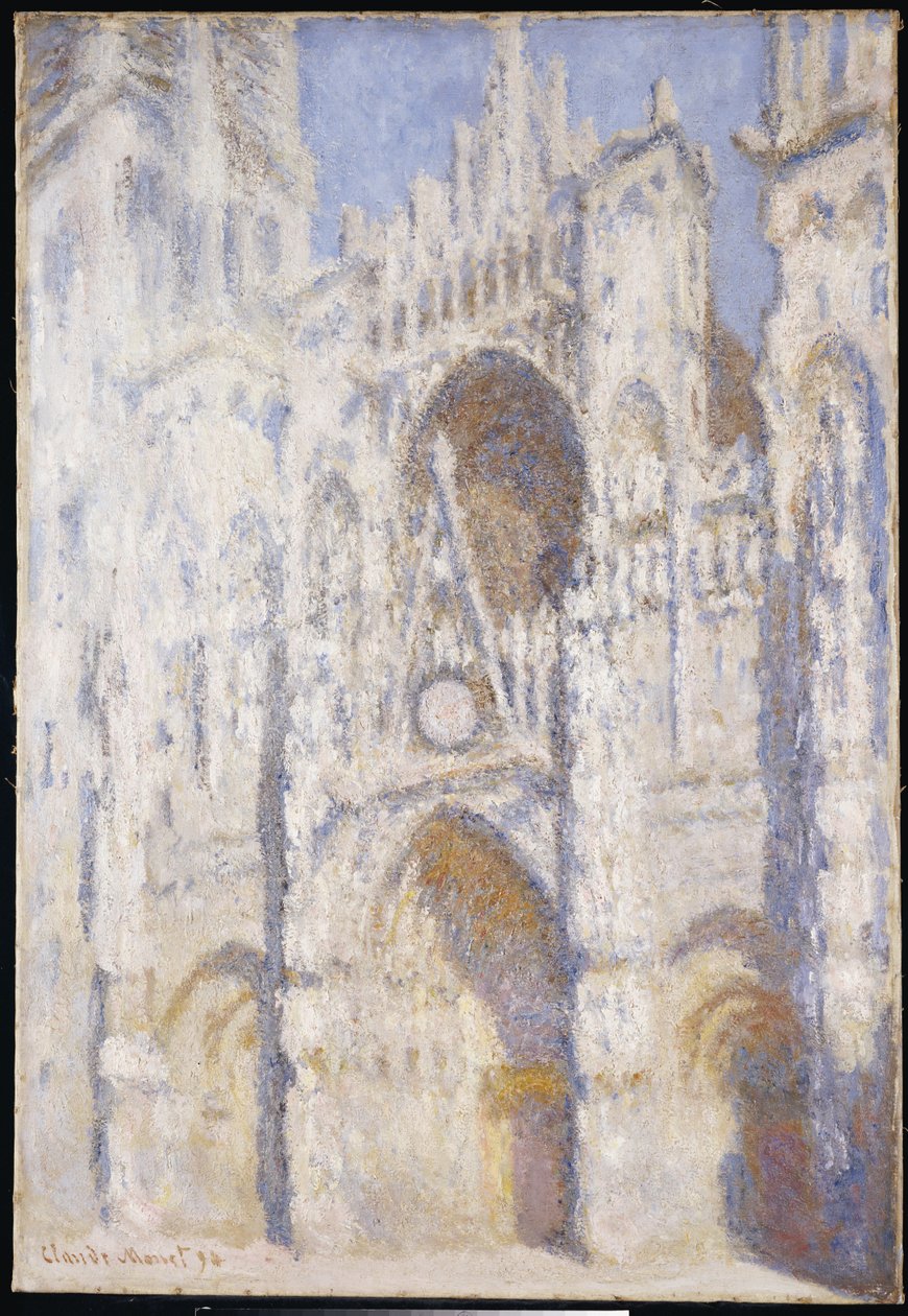 Rouens katedral, eftermiddag av Claude Monet