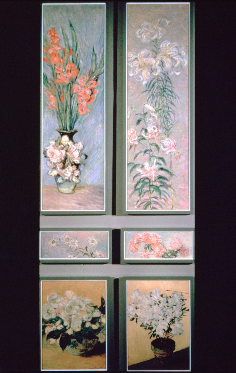 Set med dörrpaneler, 1884-1885 av Claude Monet