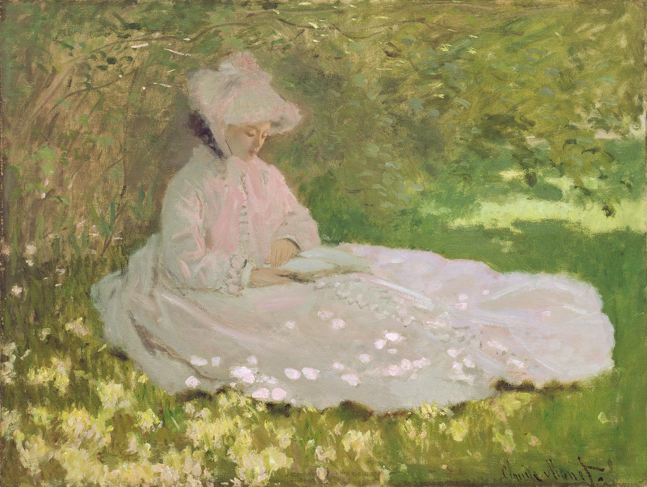 Våren av Claude Monet
