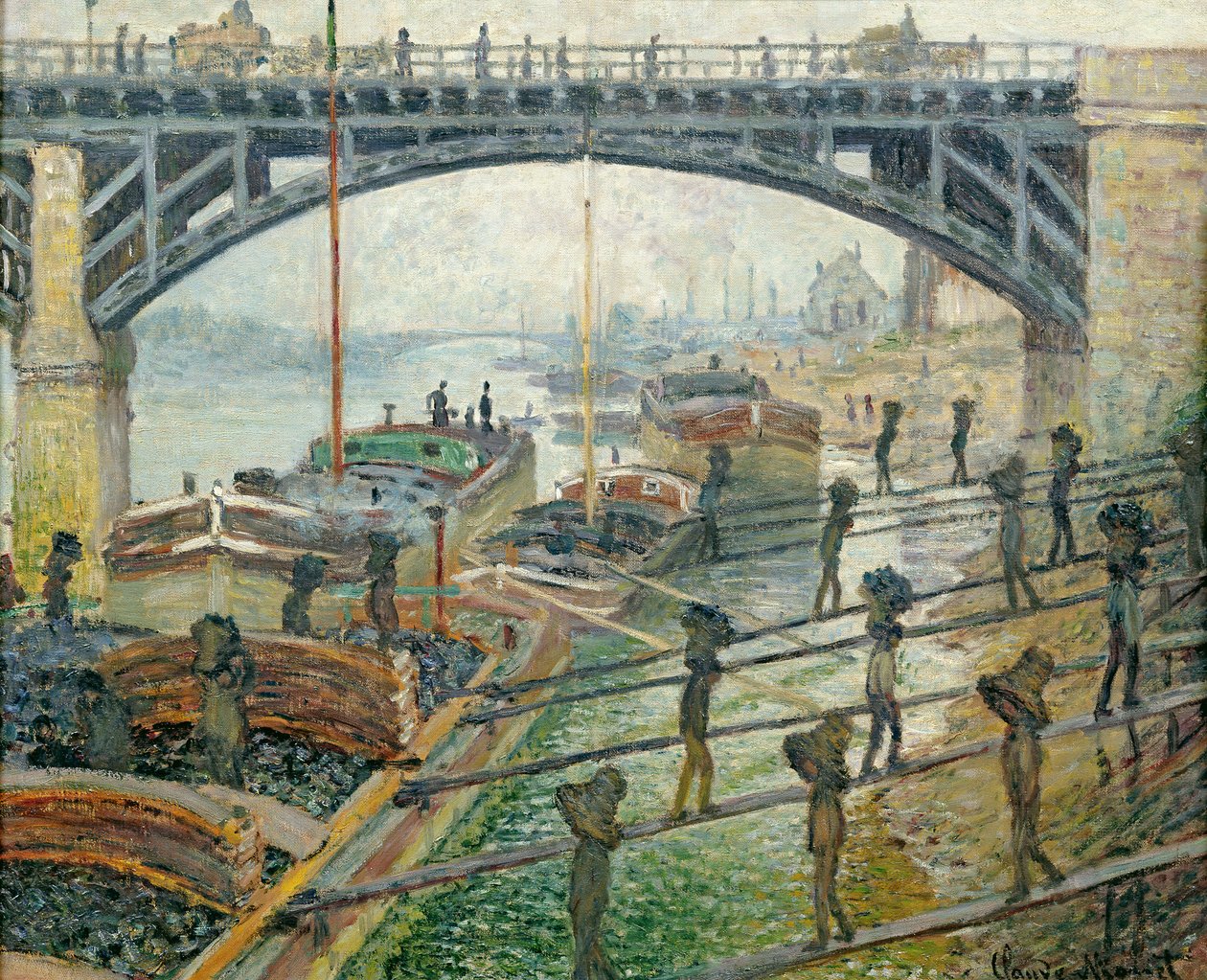 Kolarbetarna av Claude Monet