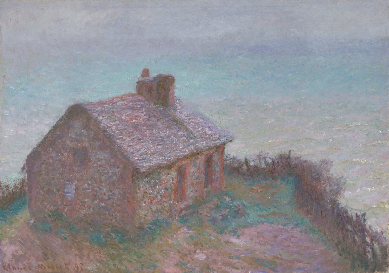 Tullhuset i Varengeville av Claude Monet