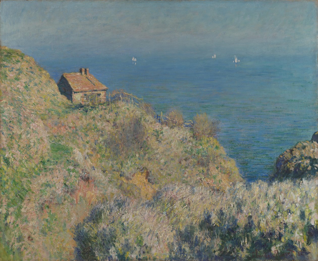 Fiskarens hus, Varengeville av Claude Monet