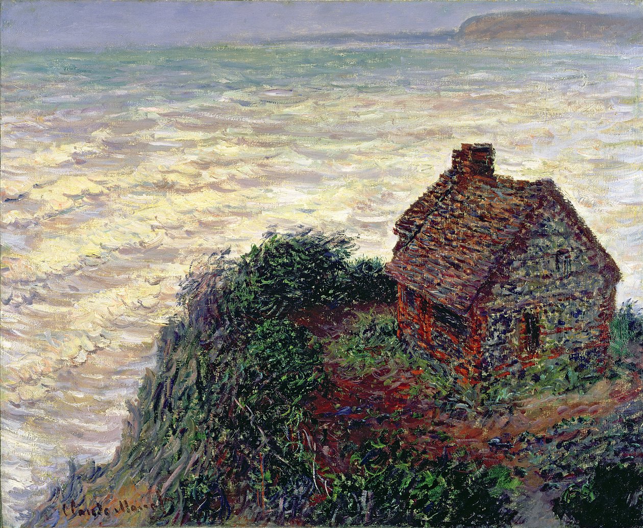 Tulltjänstemannens hus, Varengeville, 1882 av Claude Monet
