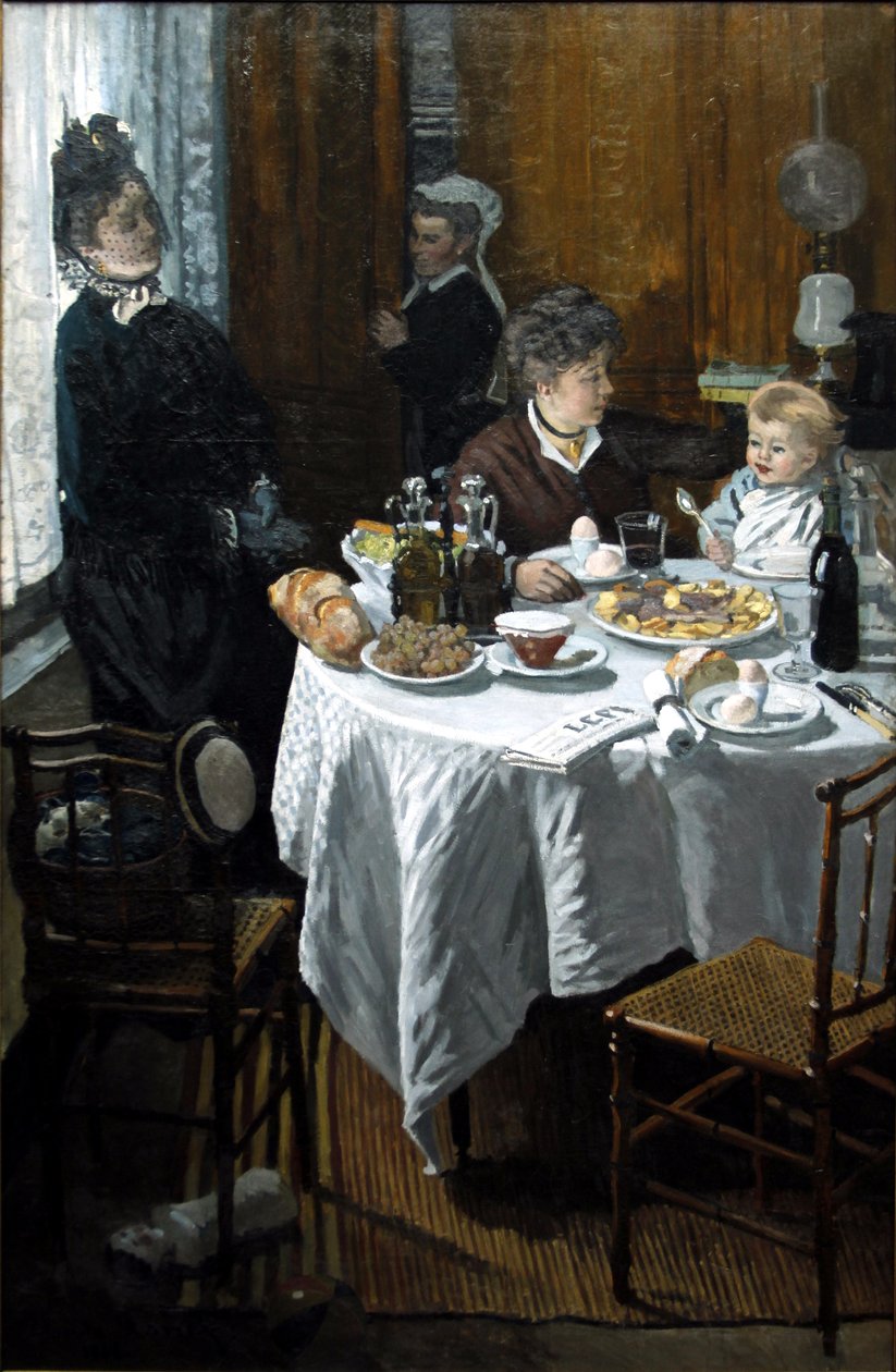 Lunchen av Claude Monet