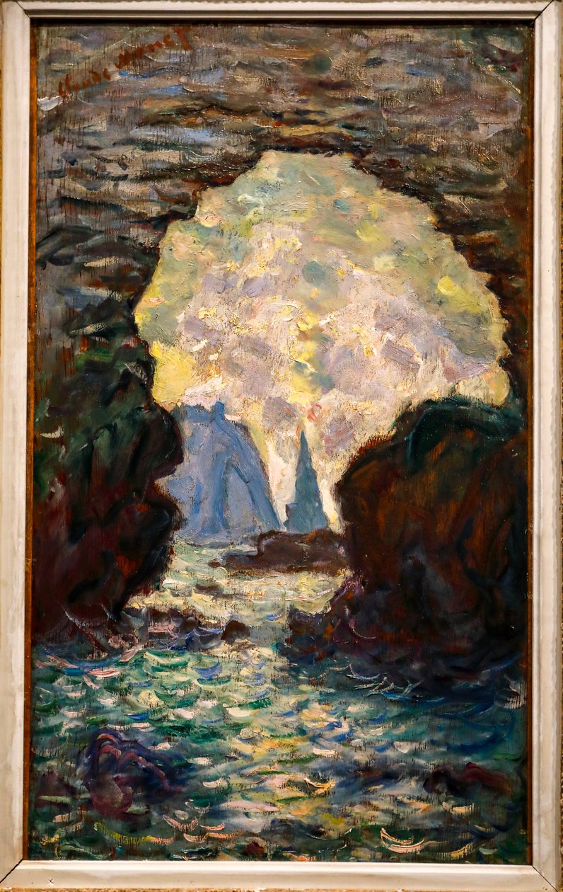 Klippnålen sedd genom Porte d