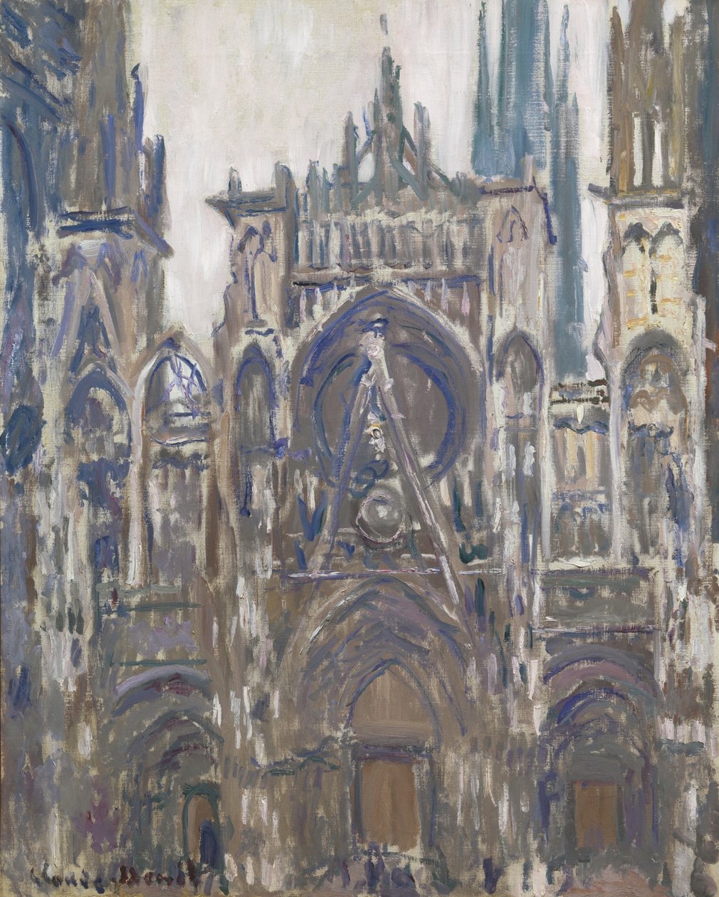 Rouens katedral, 1892 av Claude Monet