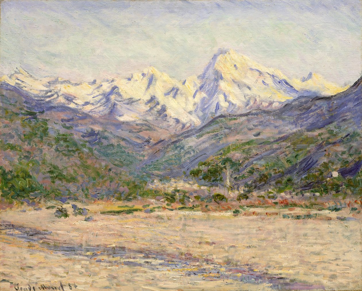 Nervias dal av Claude Monet