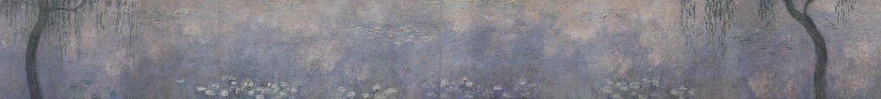 Näckrosorna - De två pilarna, 1914-1926 av Claude Monet