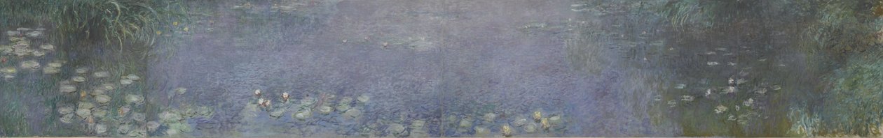 Näckrosorna - Reflektioner över träd av Claude Monet