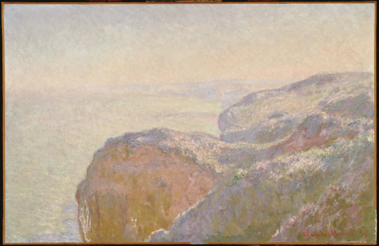 Val-Saint-Nicolas, nära Dieppe (förmiddag) av Claude Monet