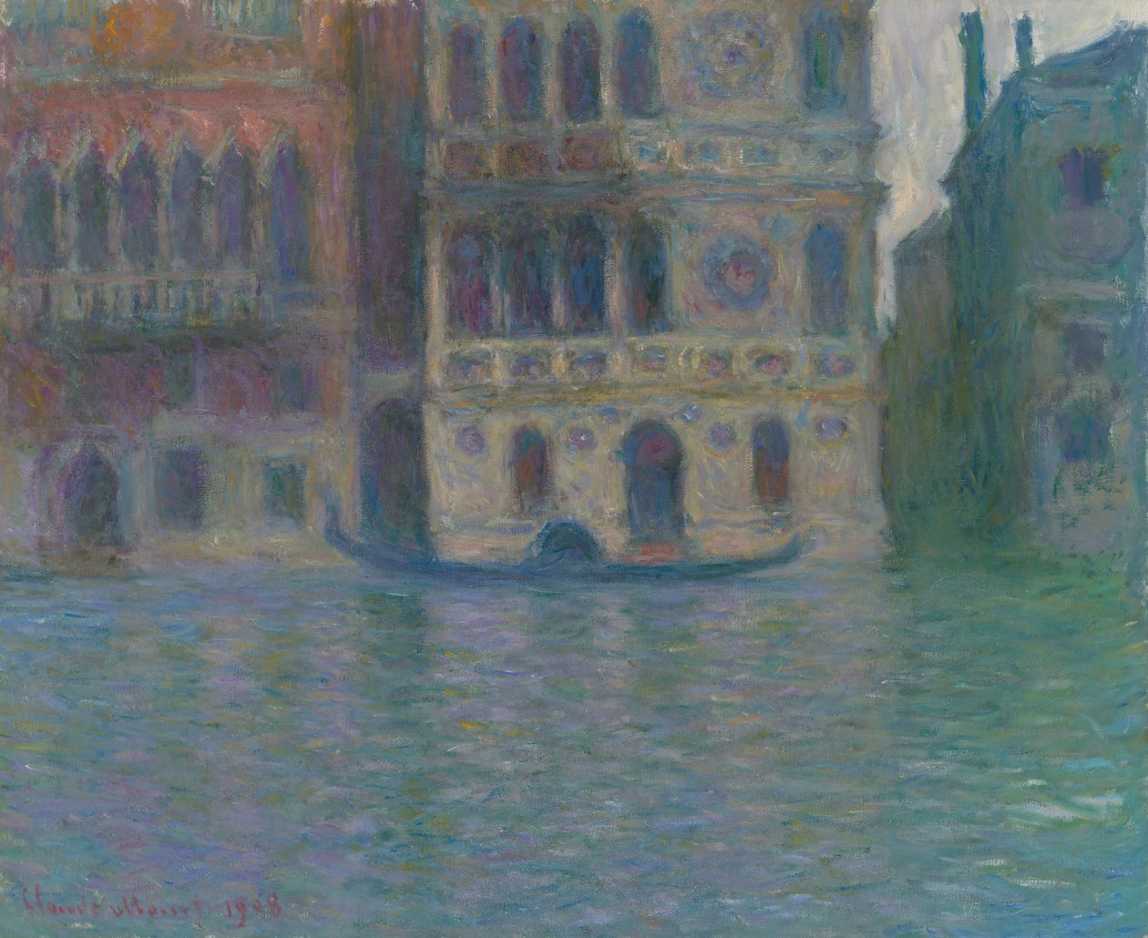 Venedig, Palazzo Dario, 1908. av Claude Monet