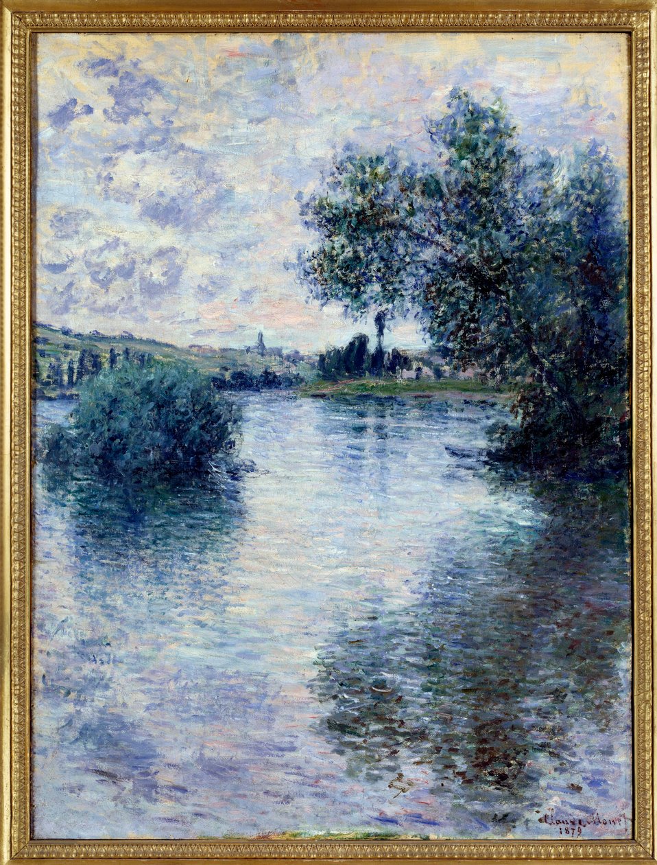 Vetheuil-målning av Claude Monet (1840-1926) 1879 sön. 0,8x0,6 m Rouen, musee des Beaux Arts av Claude Monet