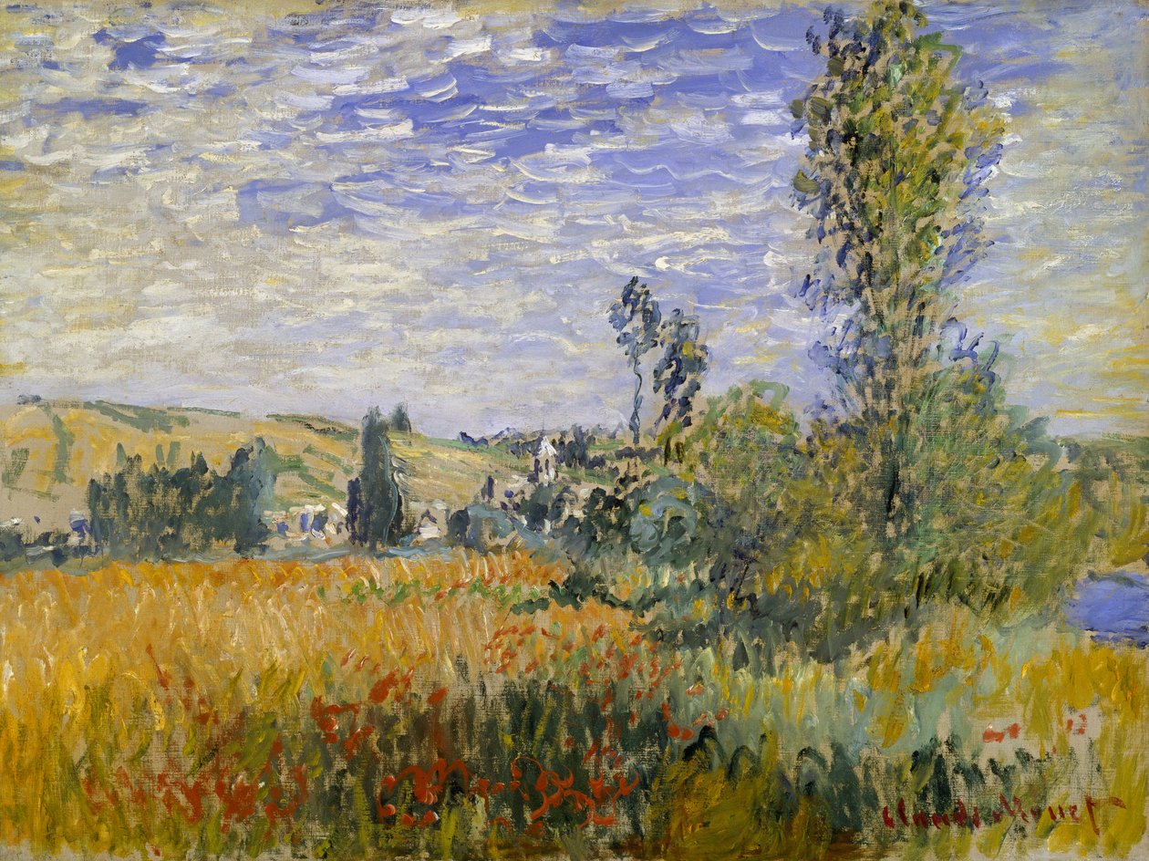 Vetheuil, ca 1880 (olja på duk) av Claude Monet