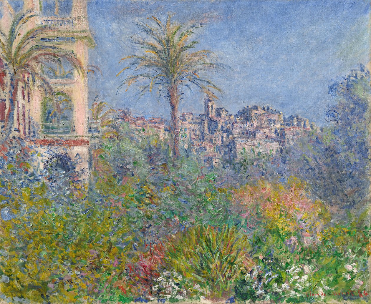 Villor i Bordighera, 1884. av Claude Monet