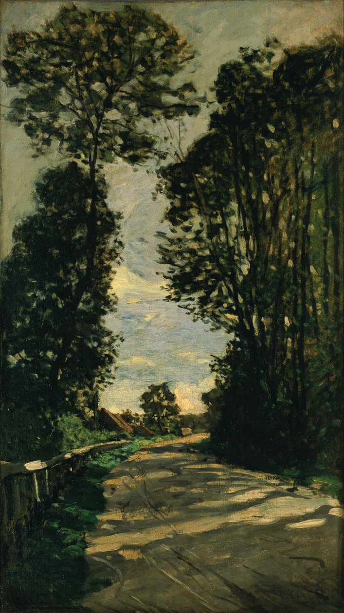 Gåvägen till gården Saint-Siméon, 1864 av Claude Monet