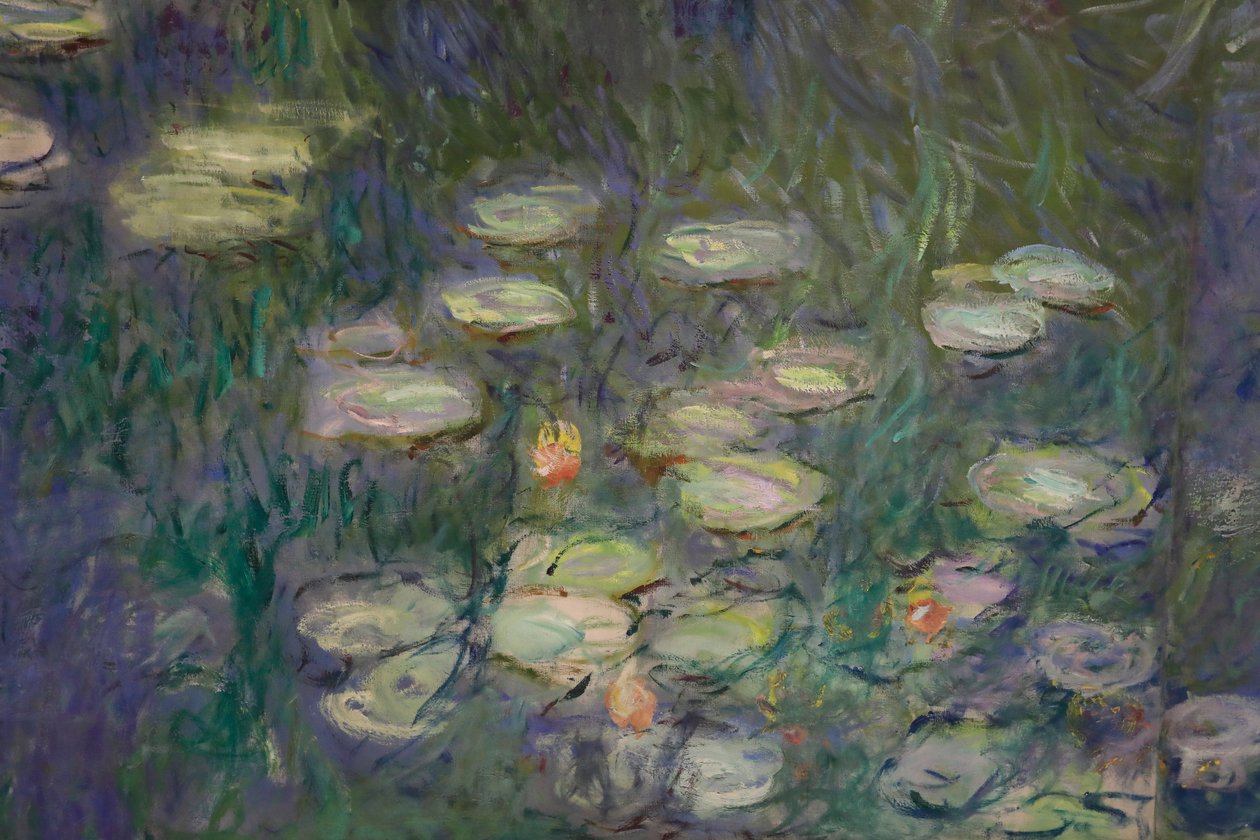 Näckrosor (olja på duk) av Claude Monet