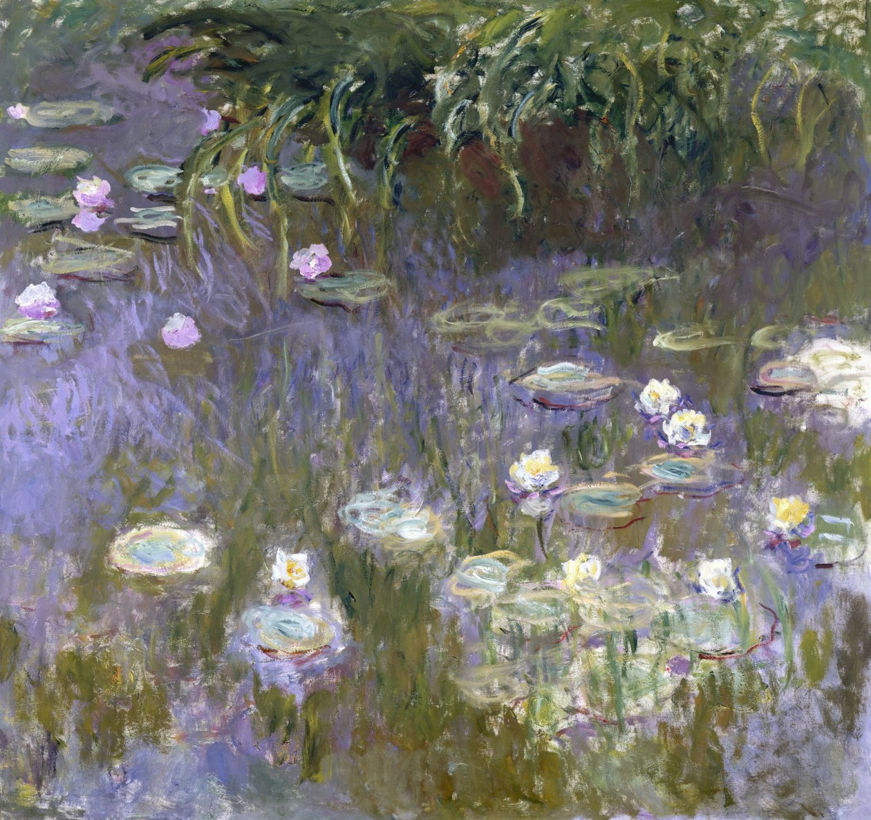 Vattenliljor av Claude Monet