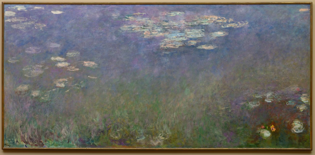 Näckrosor Agapanthus, ca. 1915-26. av Claude Monet