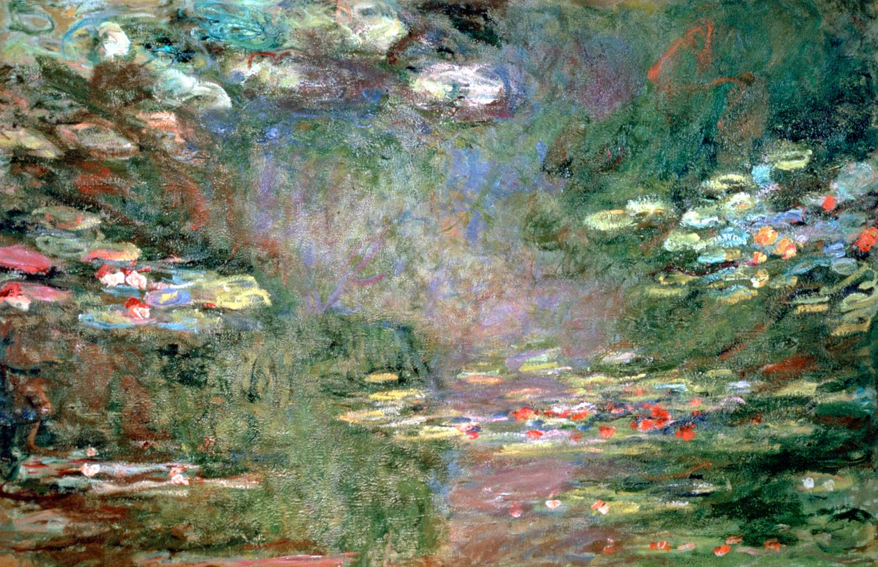 Näckrosor, c1925 av Claude Monet