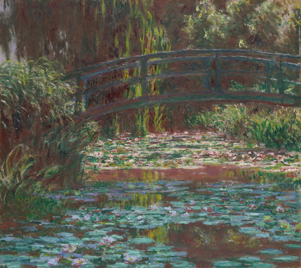 Näckrosdamm, 1900. av Claude Monet