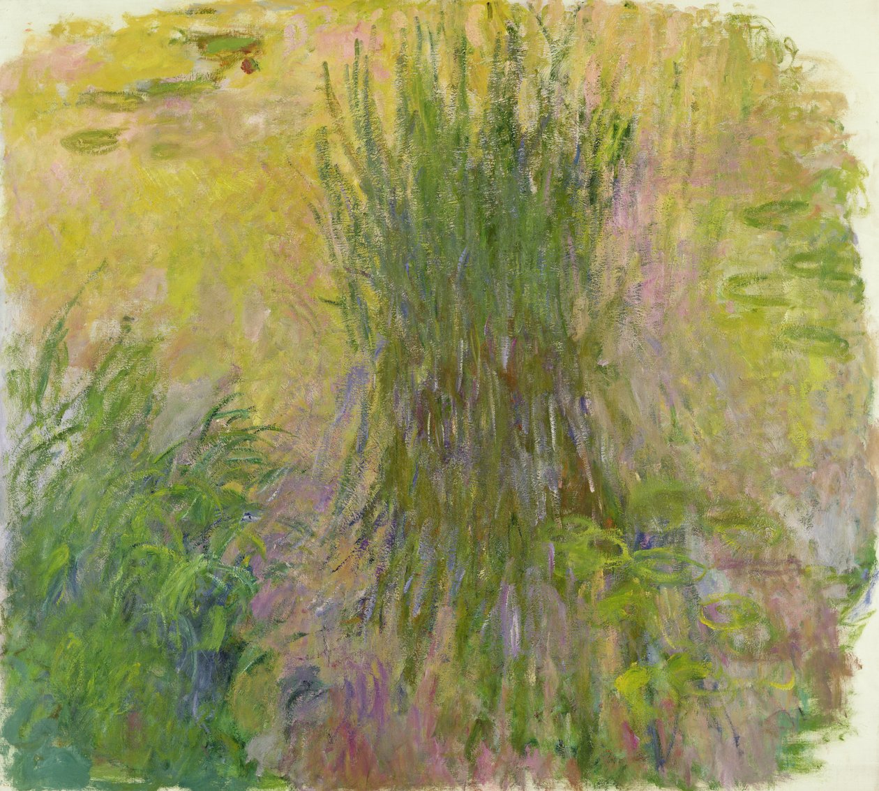 Näckrosor (olja på duk) (se även detalj 382330) av Claude Monet