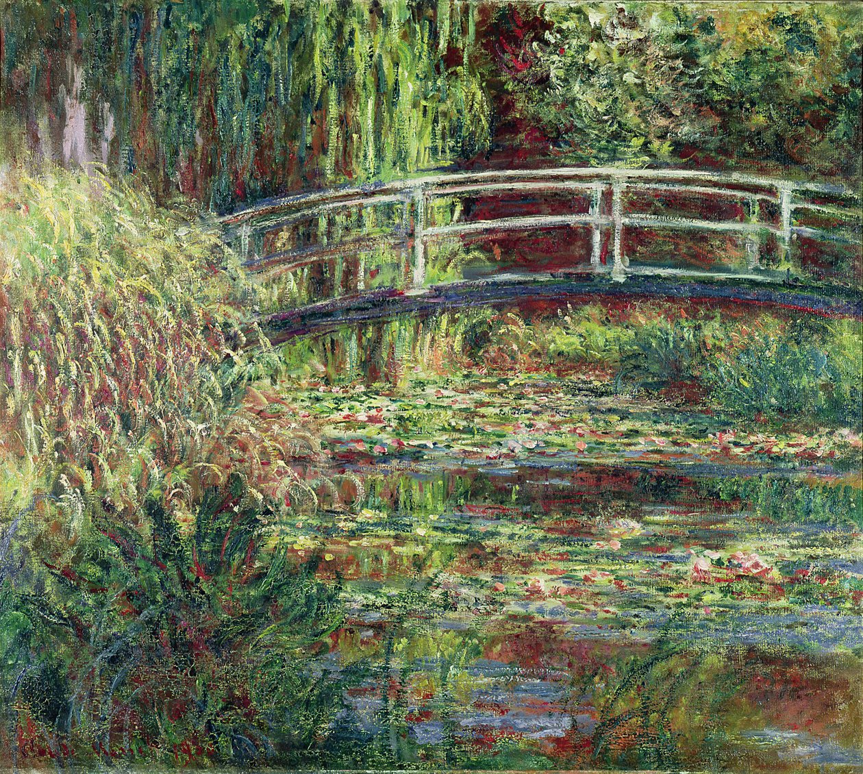 Näckrosdamm, Pink Harmony Näckrosdamm, Pink Harmony av Claude Monet