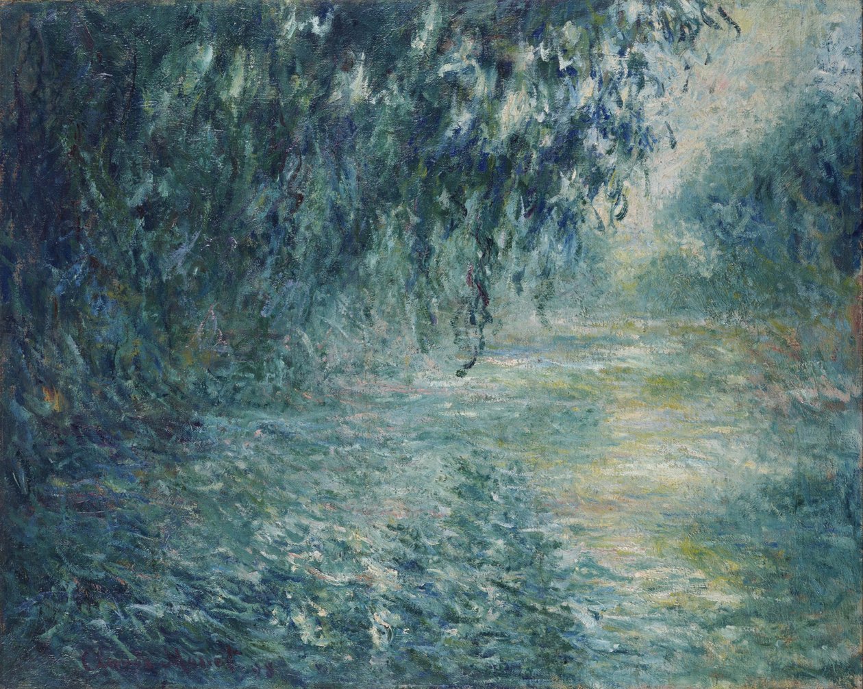En morgon vid Seine av Claude Monet