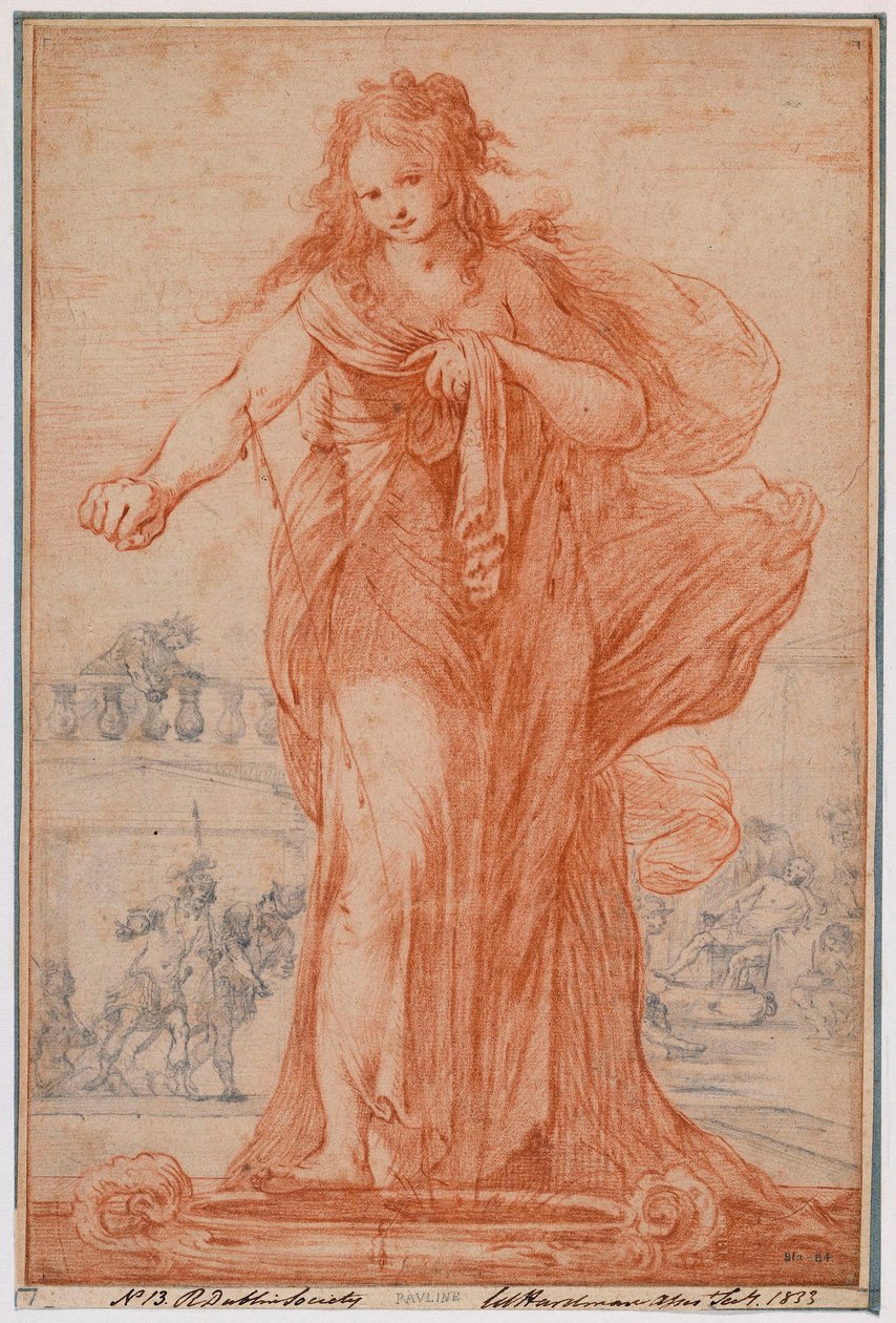 Pauline versucht Selbstmord zu begehen av Claude Vignon