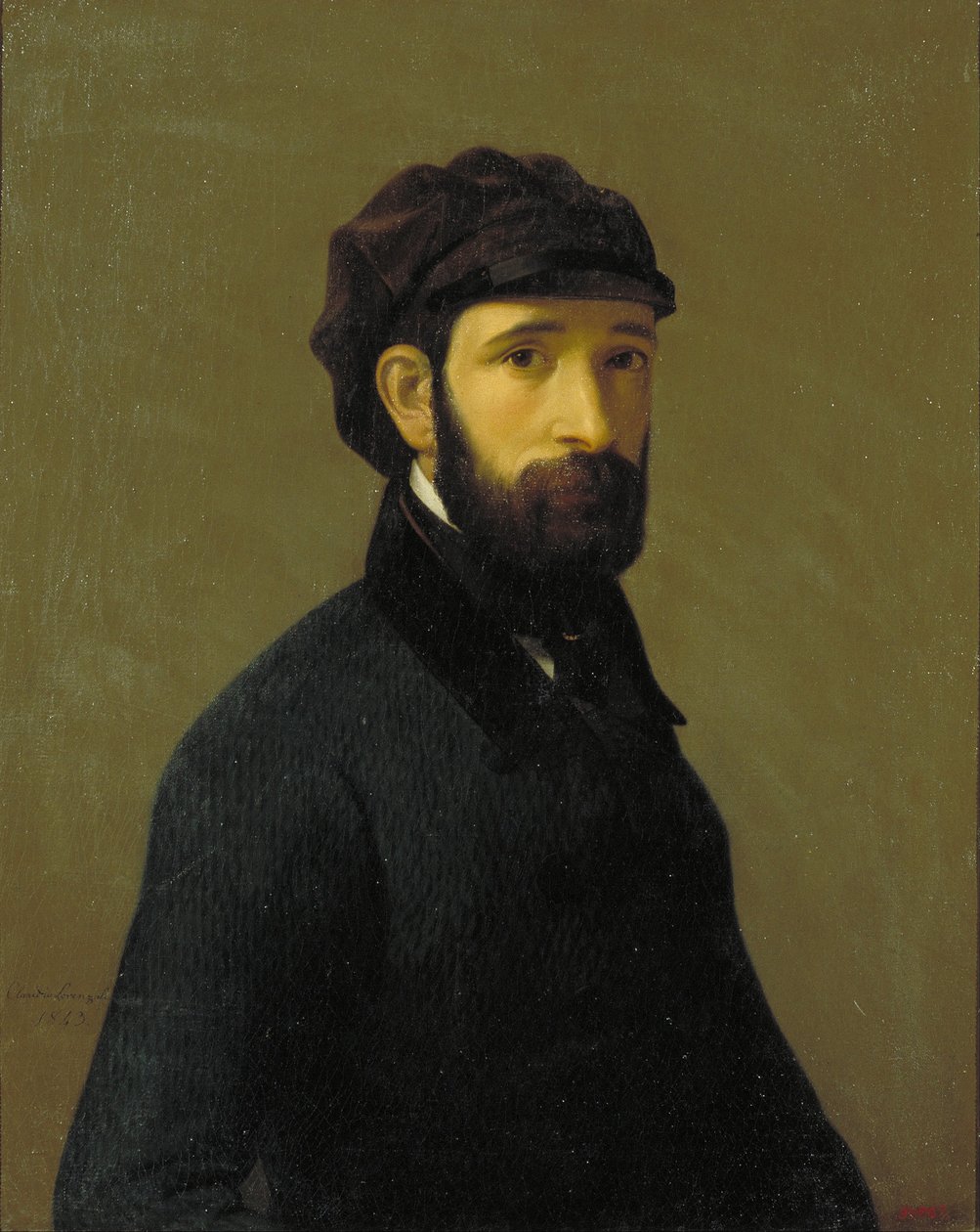 Självporträtt av Claudi Lorenzale