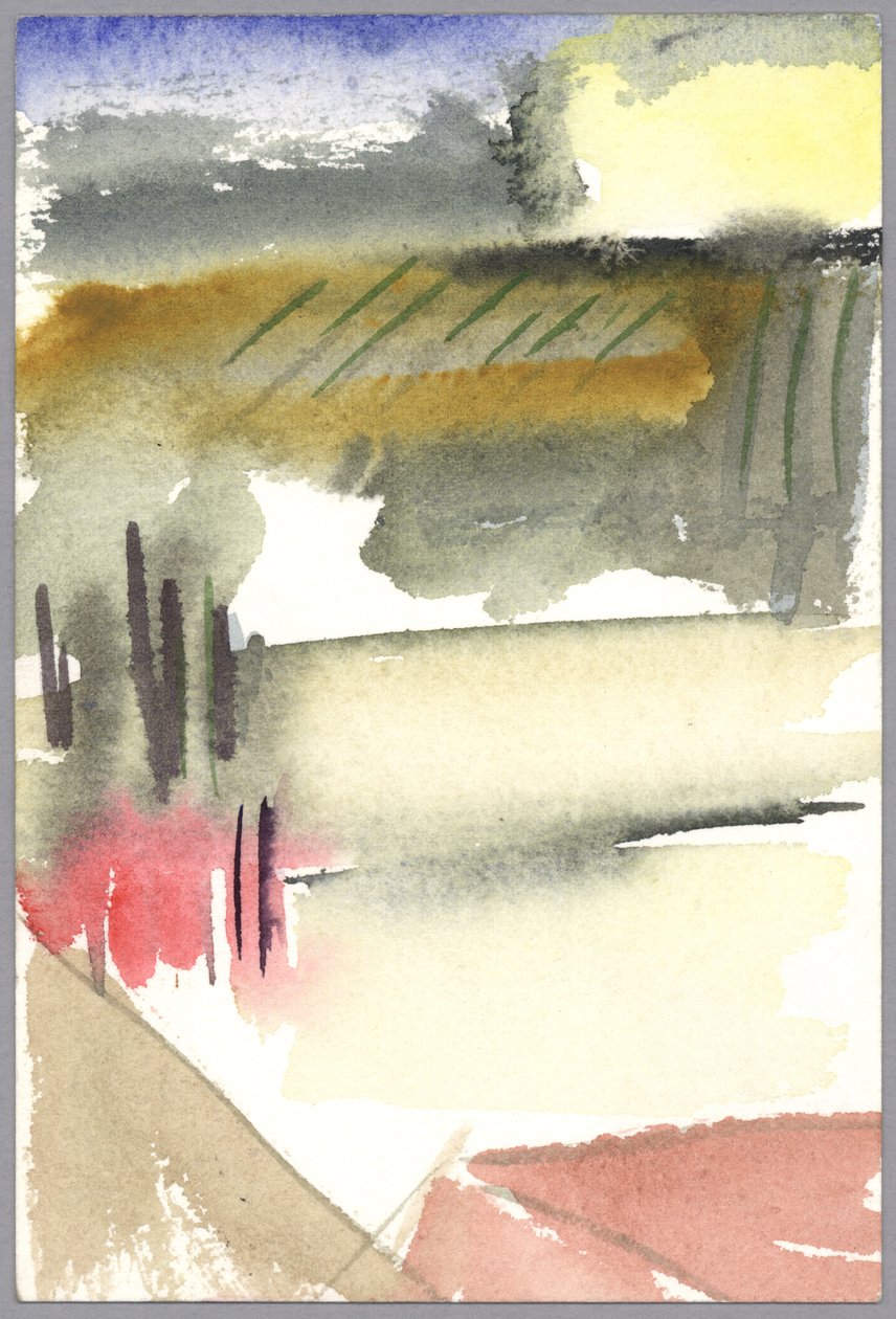 Varm sommardag, 1994 (akvarell) av Claudia Hutchins Puechavy