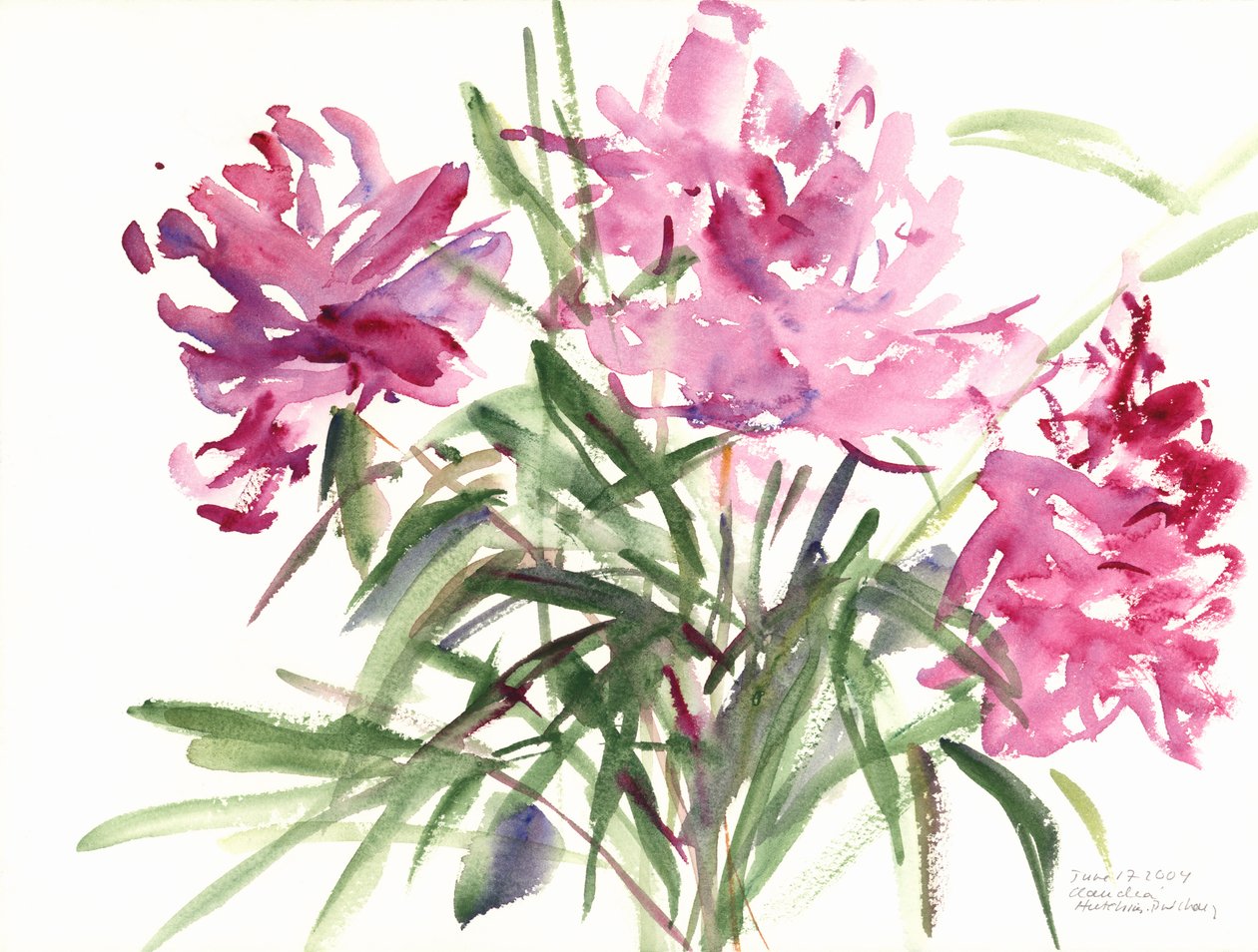 Pioner, 2004 (akvarell) av Claudia Hutchins Puechavy