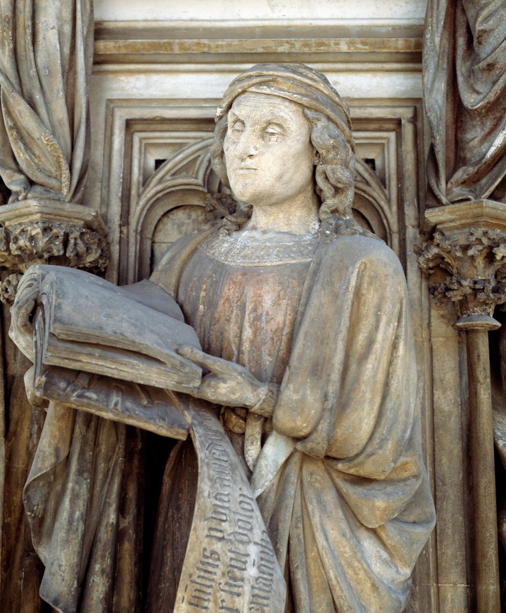 Jeremia. Basen av Moses brunn (skulptur) av Claus Sluter