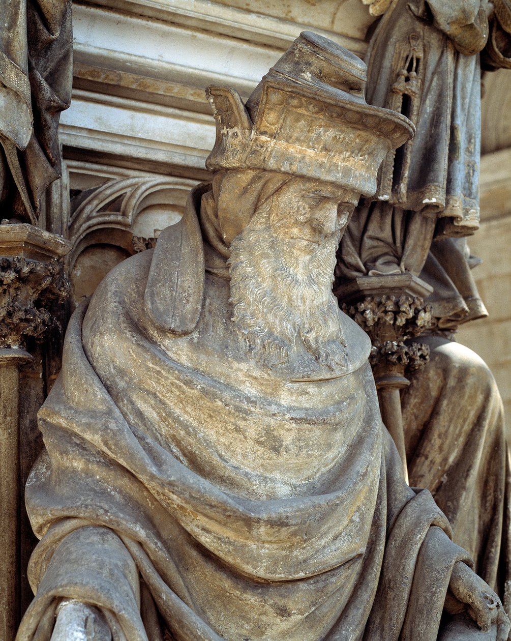 Zacharias. Basen av Moses brunn (skulptur) av Claus Sluter