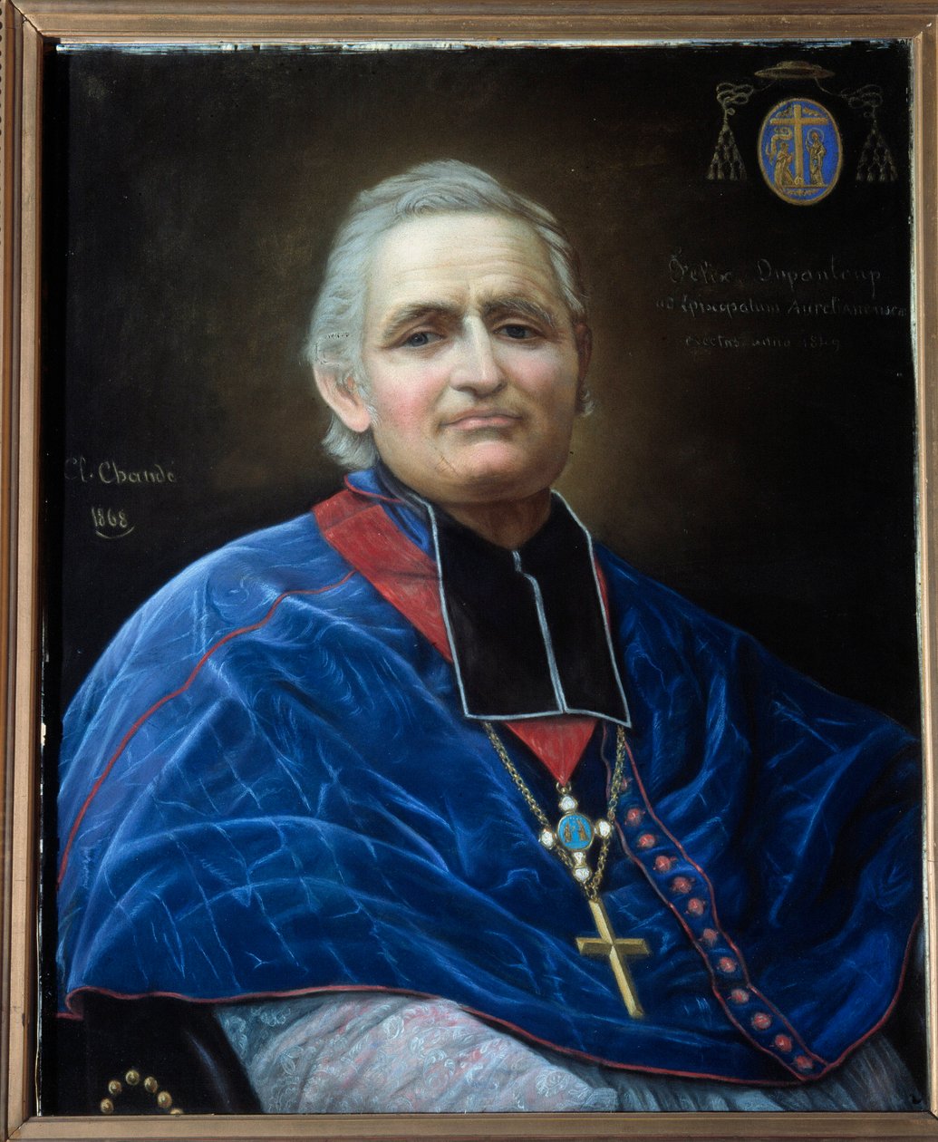 Porträtt av Monsignor Dupanloup, Eveque d