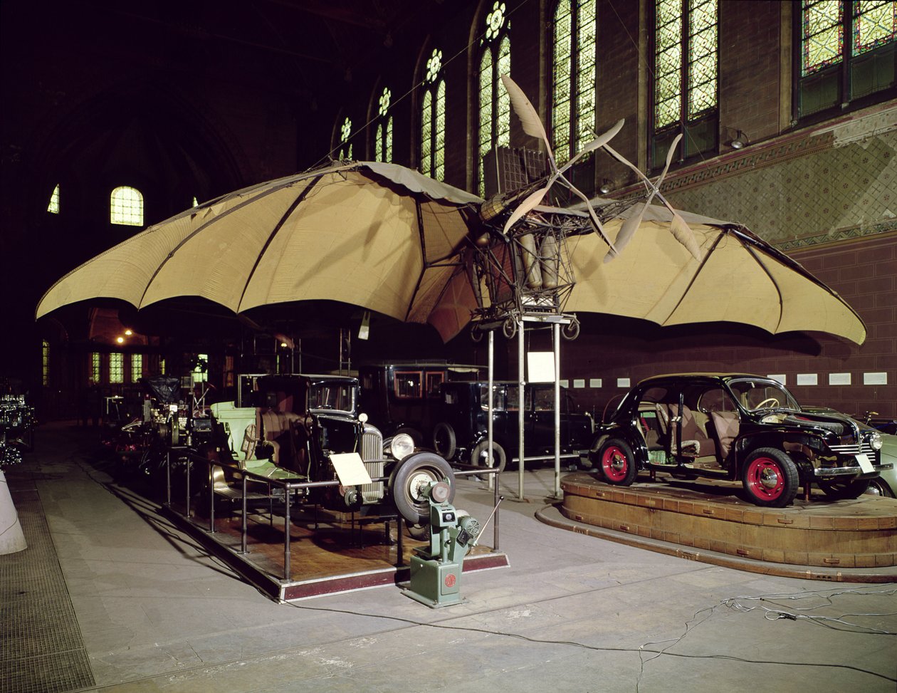 Avion III, Fladdermusen, 1897 av Clement Ader