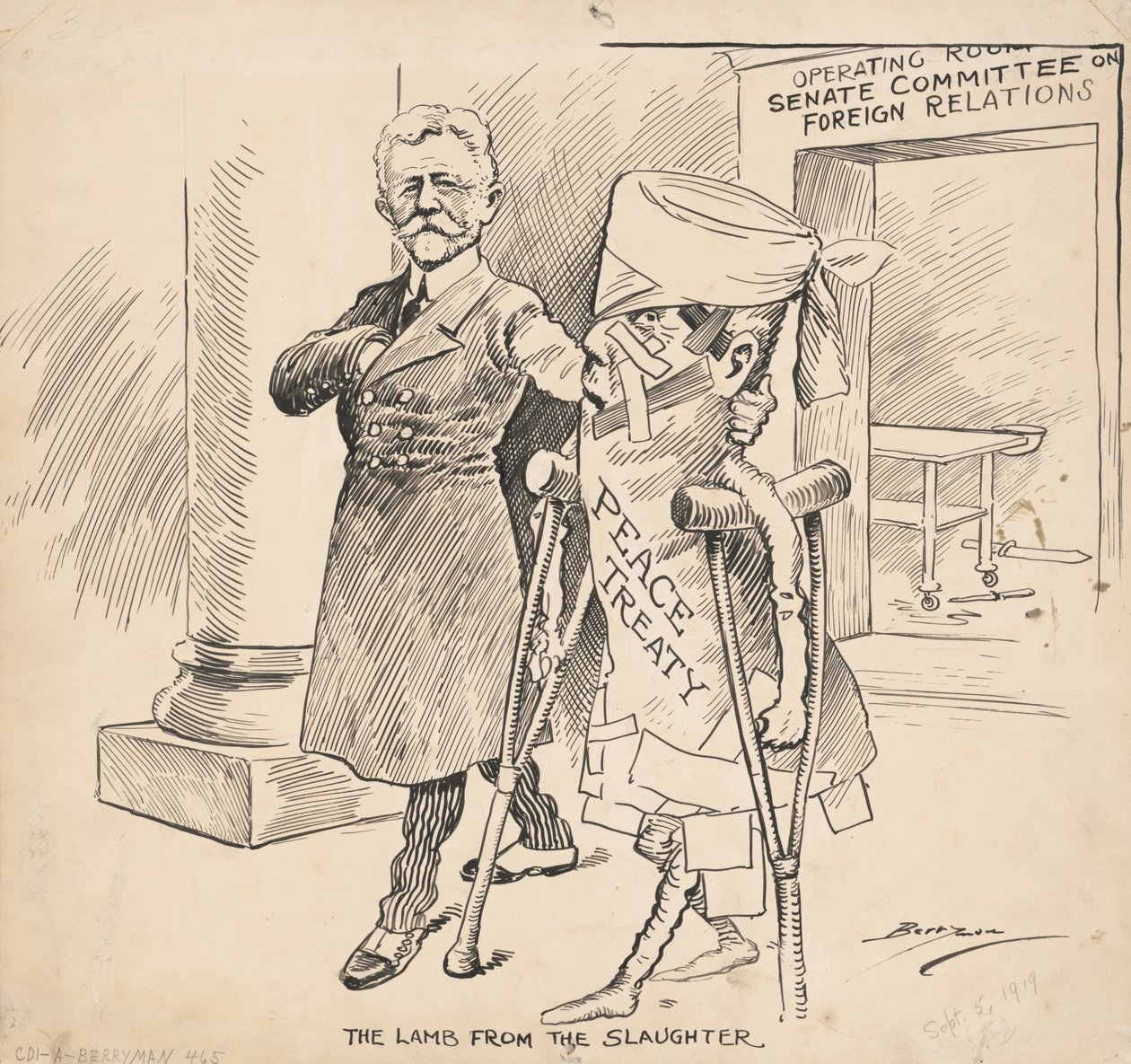 Lammet från slakten av Clifford K. Berryman