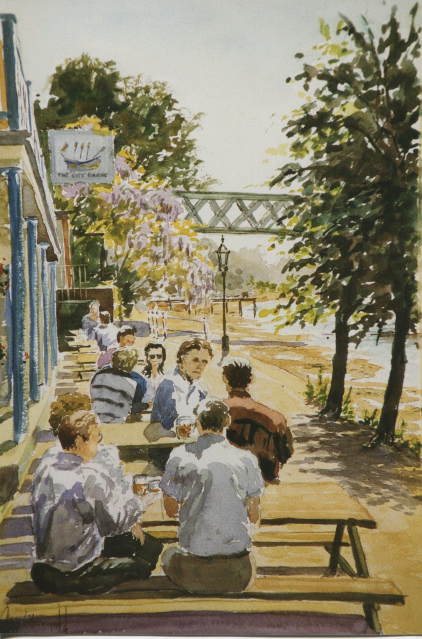 The City Barge, juni av Clive Wilson