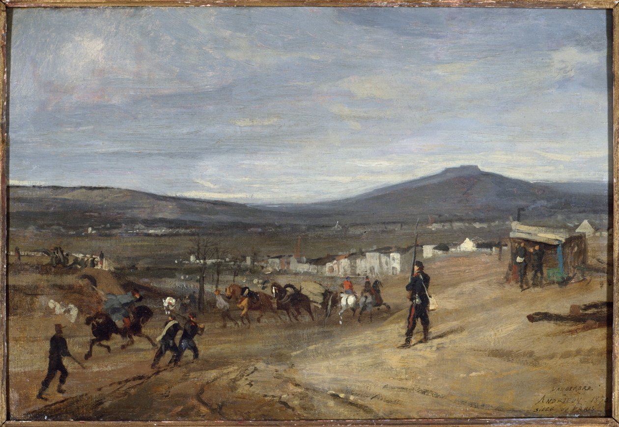 Vaugirard under belägringen av Paris av Clément Auguste Andrieux