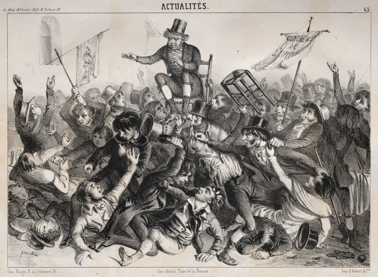 Nyheter: Englands val, 1841. av Clémente Pruche