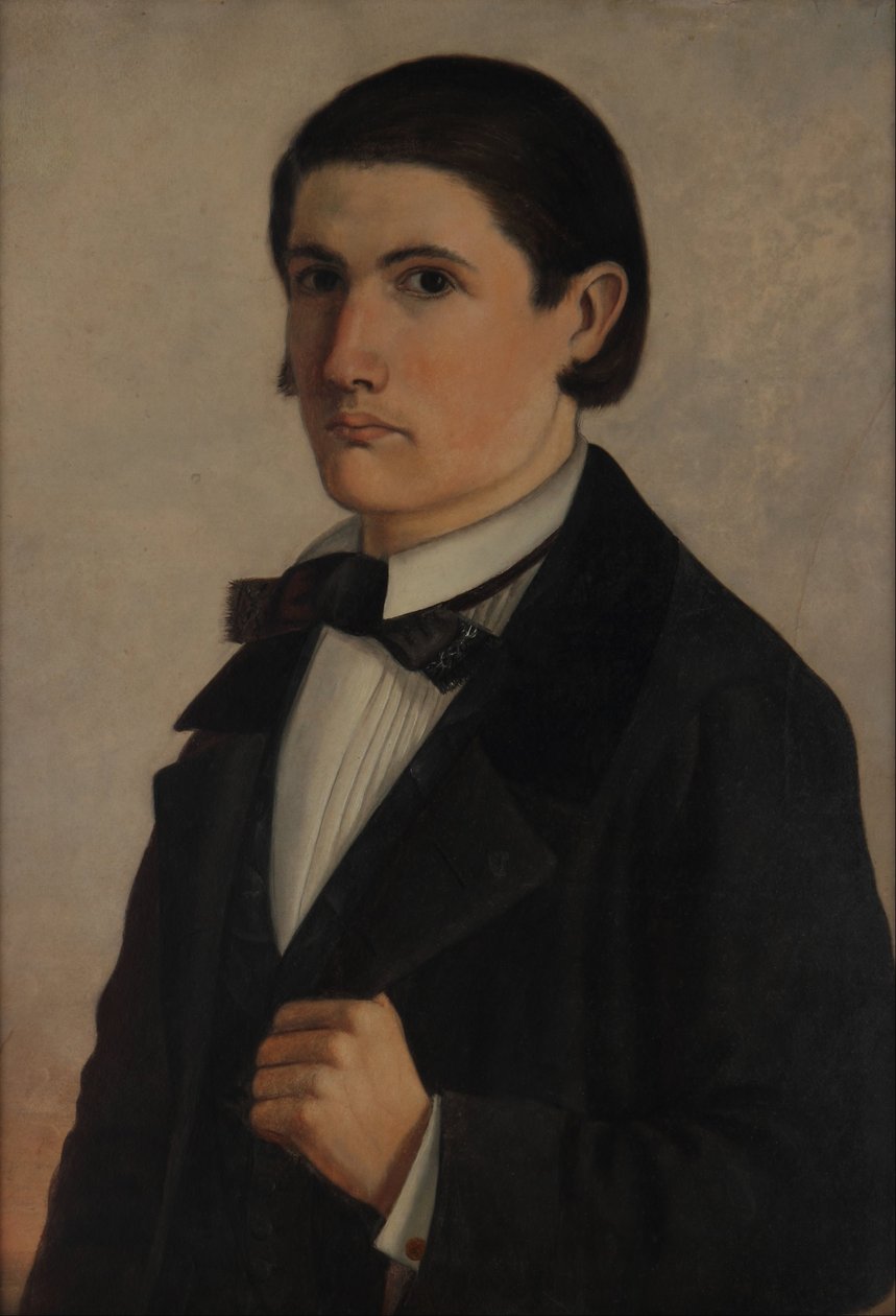 Självporträtt av Candido Lopez