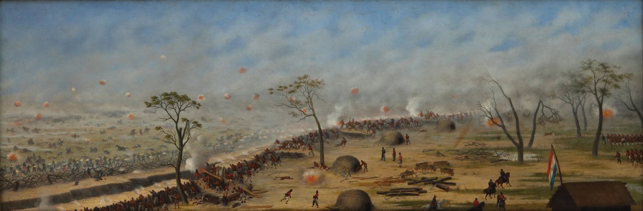 Curupaytí Trench av Candido Lopez